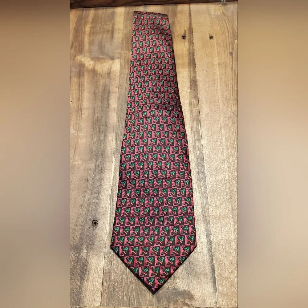Christmas Tie All Silk Hallmark Licensing Holiday Traditions